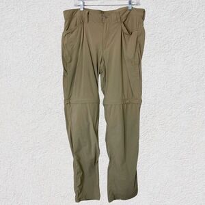 L.L.Bean Convertible Hiking Pants 36x33 No Fly Zone Zip Off Shorts Outdoors